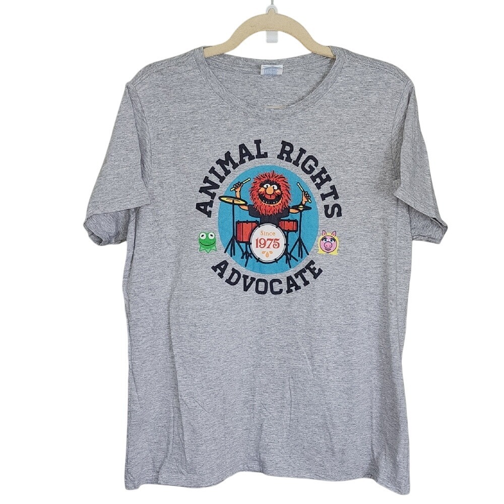 Port And Company Muppets Animal Rights Advocate Shirt Size XL